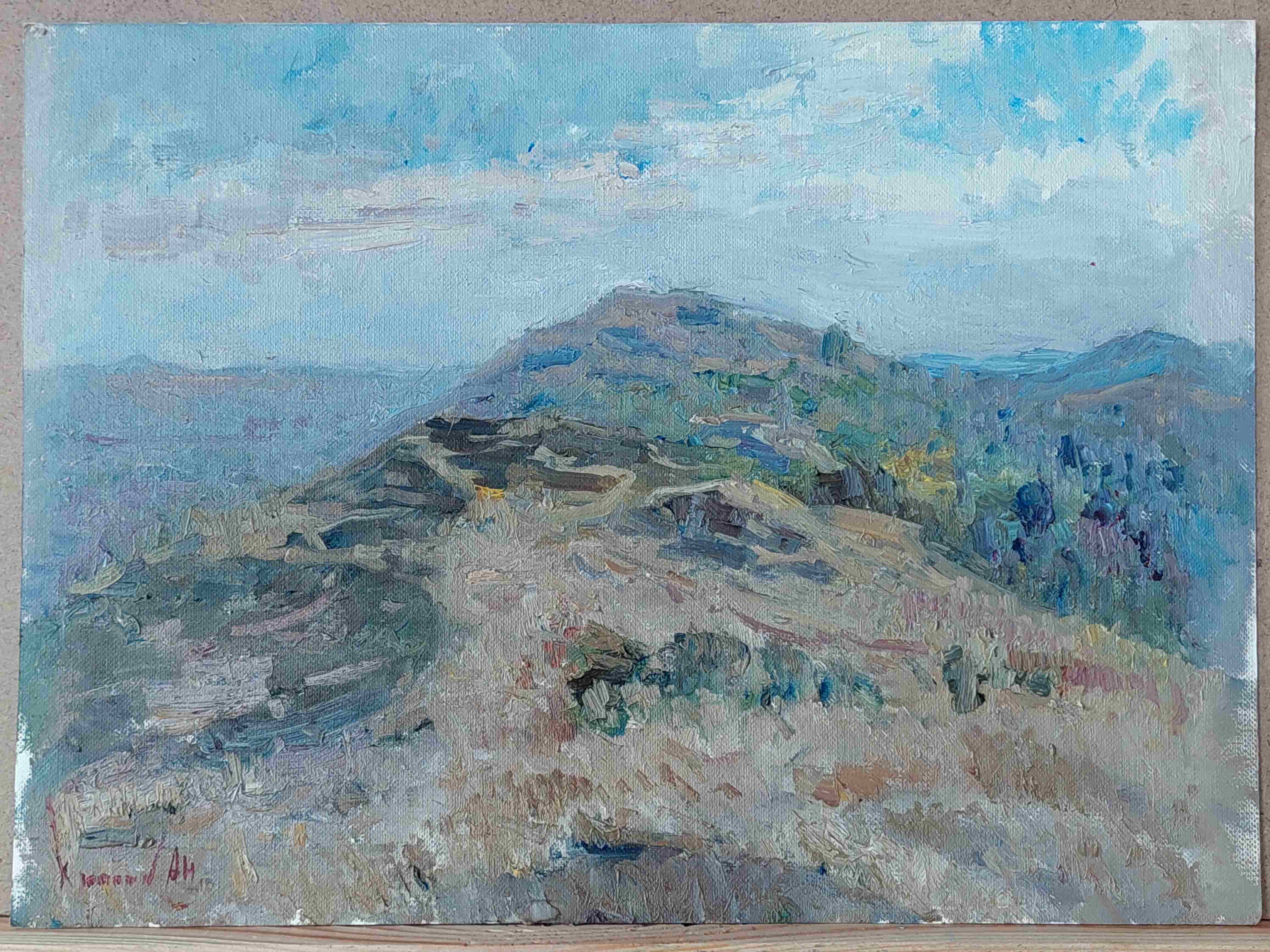 Mount Metridat. Kerch. _ (2012) by Oleksandr Khrapachov