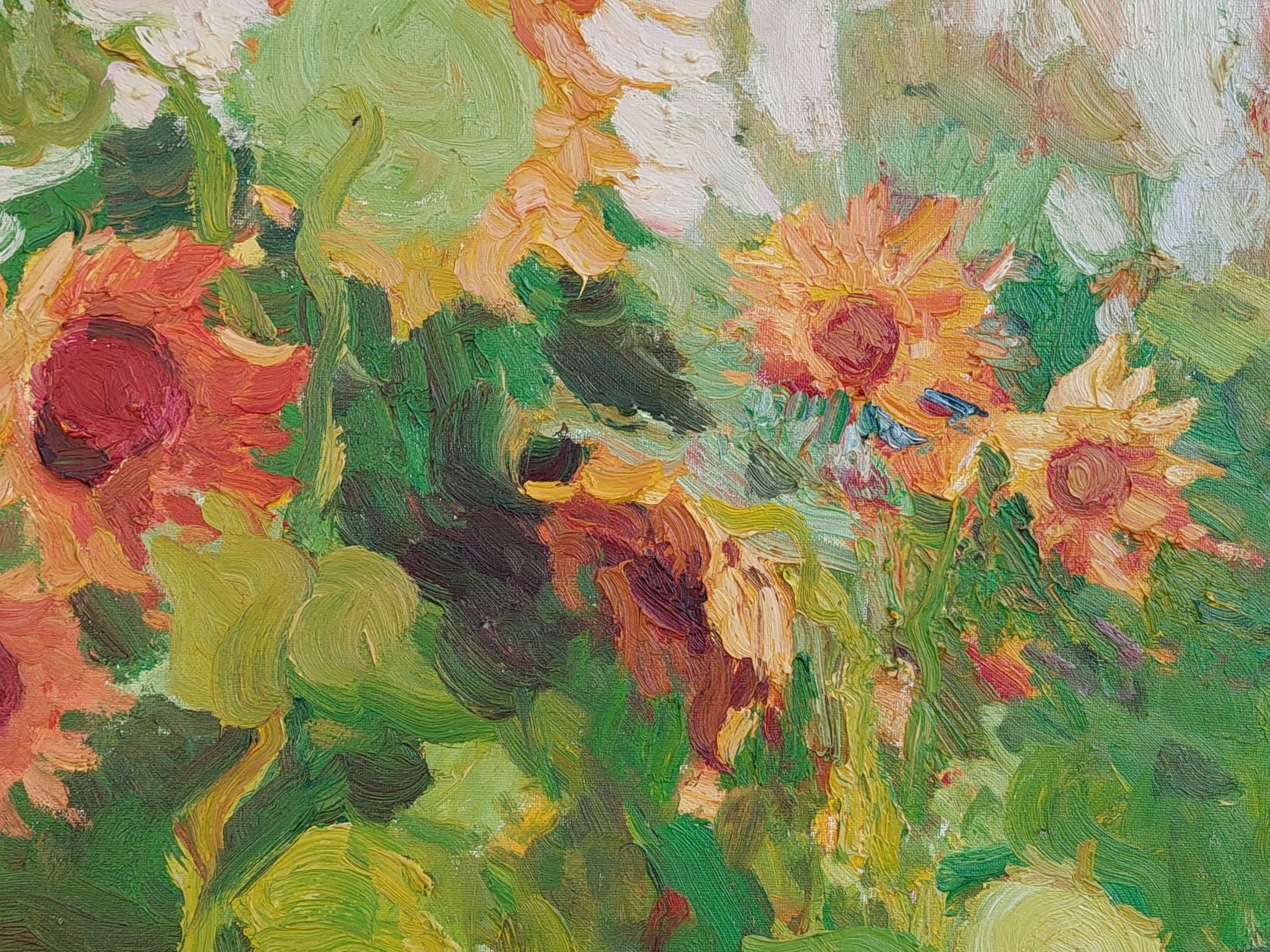 Sunflowers (2019) by Oleksandr Khrapachov
