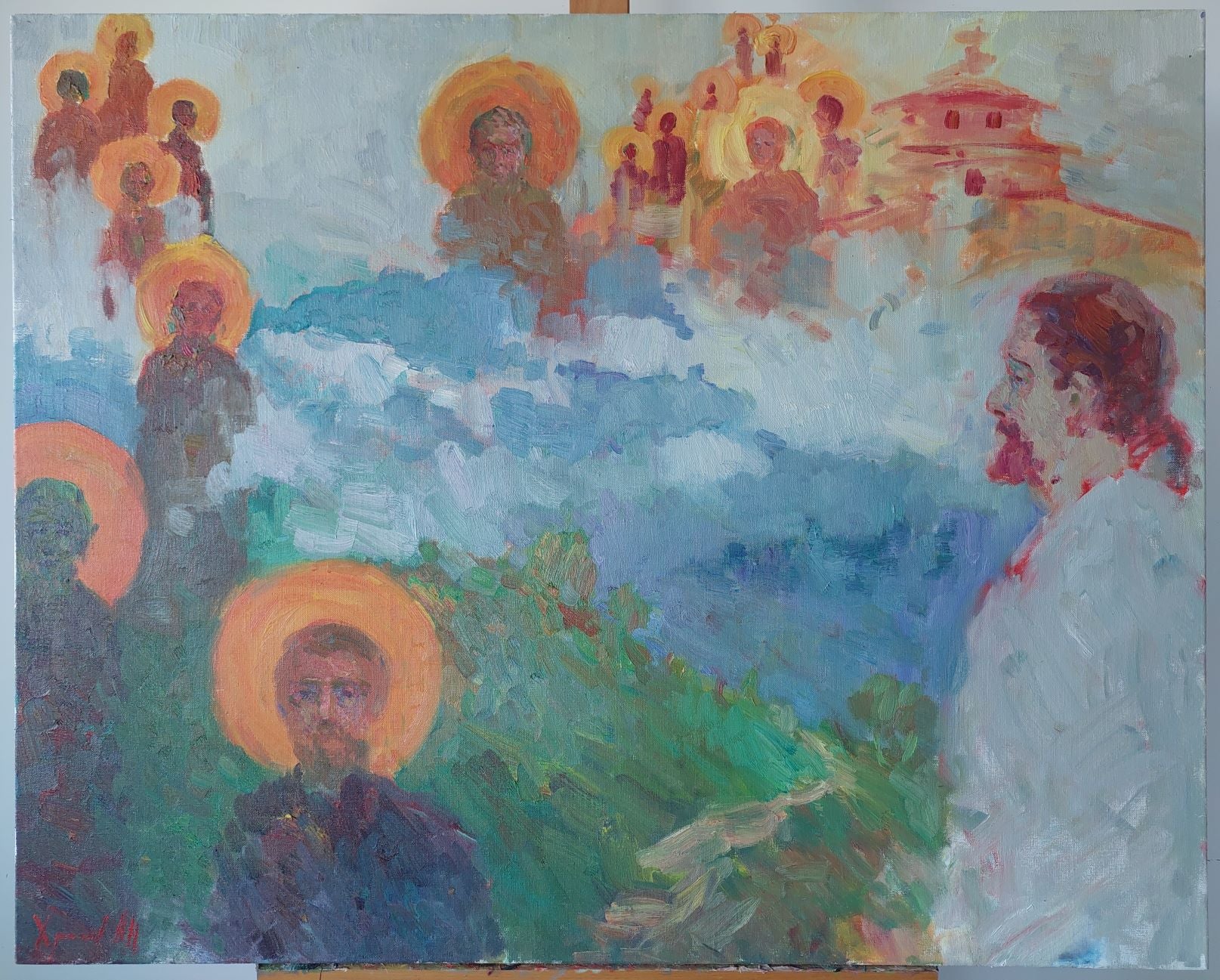 View of the Saints_ (2019) by Oleksandr Khrapachov