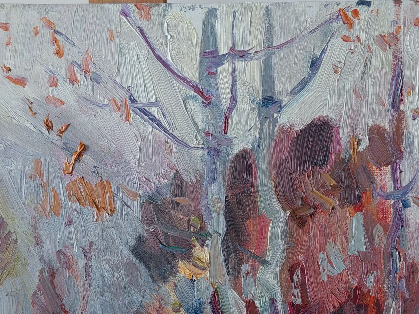 Birches (2020) by Oleksandr Khrapachov