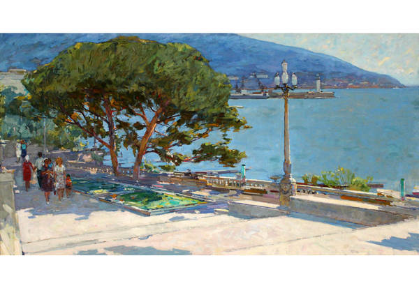 Yalta Quay (1980) by Fiodor Zakharov